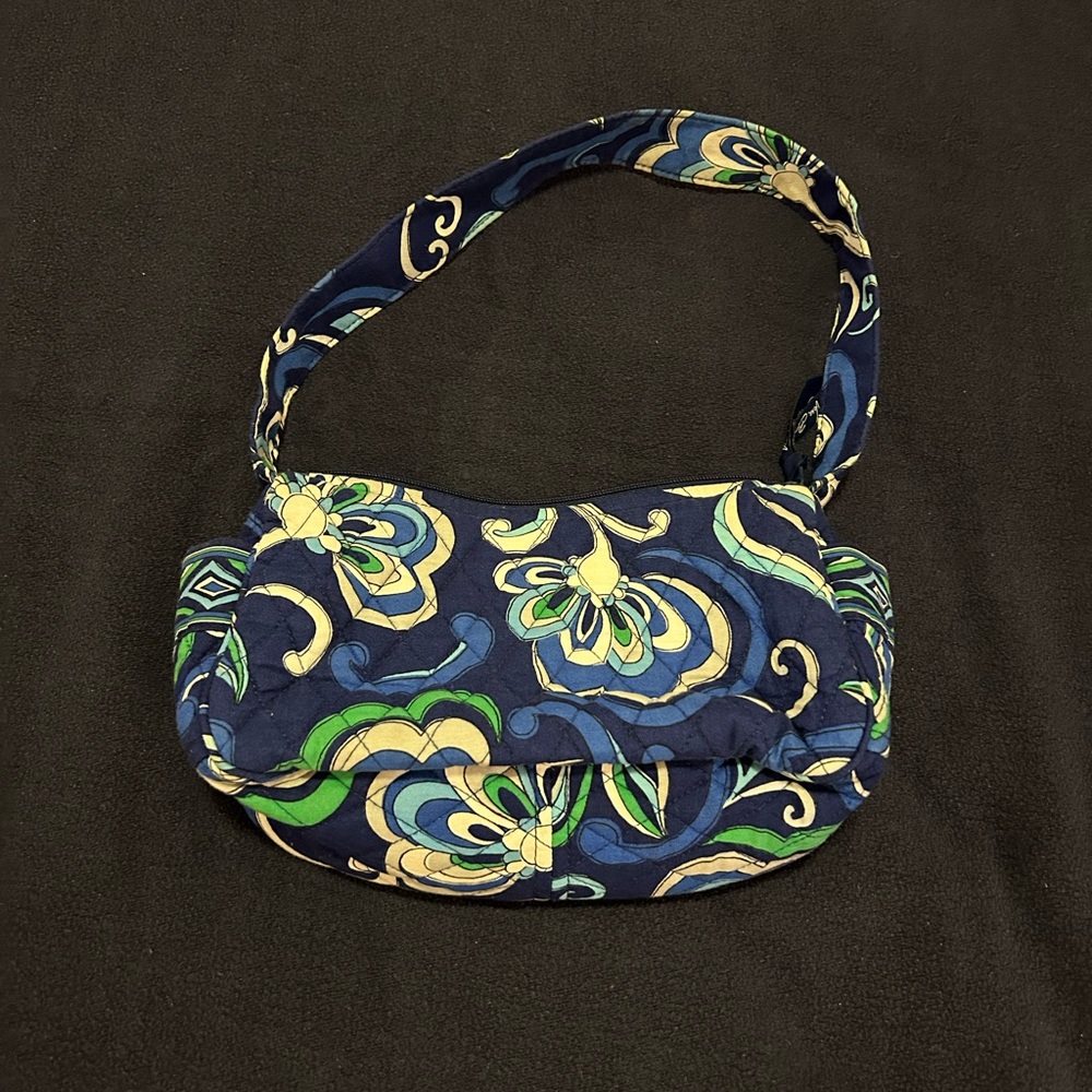 Vera Bradley Mediterranean Blue Maggie Shoulder Bag